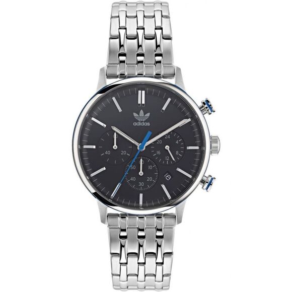 Adidas Gray Stainless Steel Dress Men's Watch